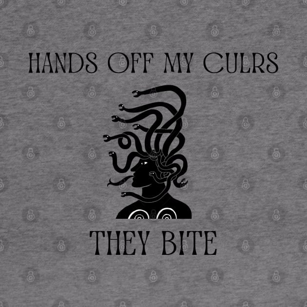 Hands off my curls, they bite by SalxSal